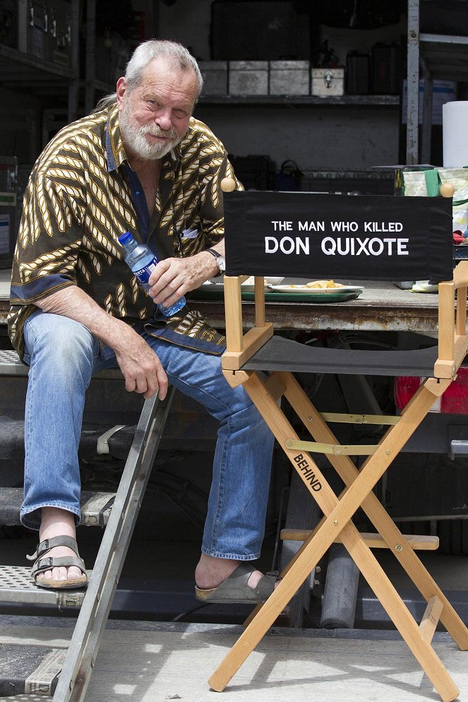 O Homem que Matou Dom Quixote - De filmagens - Terry Gilliam