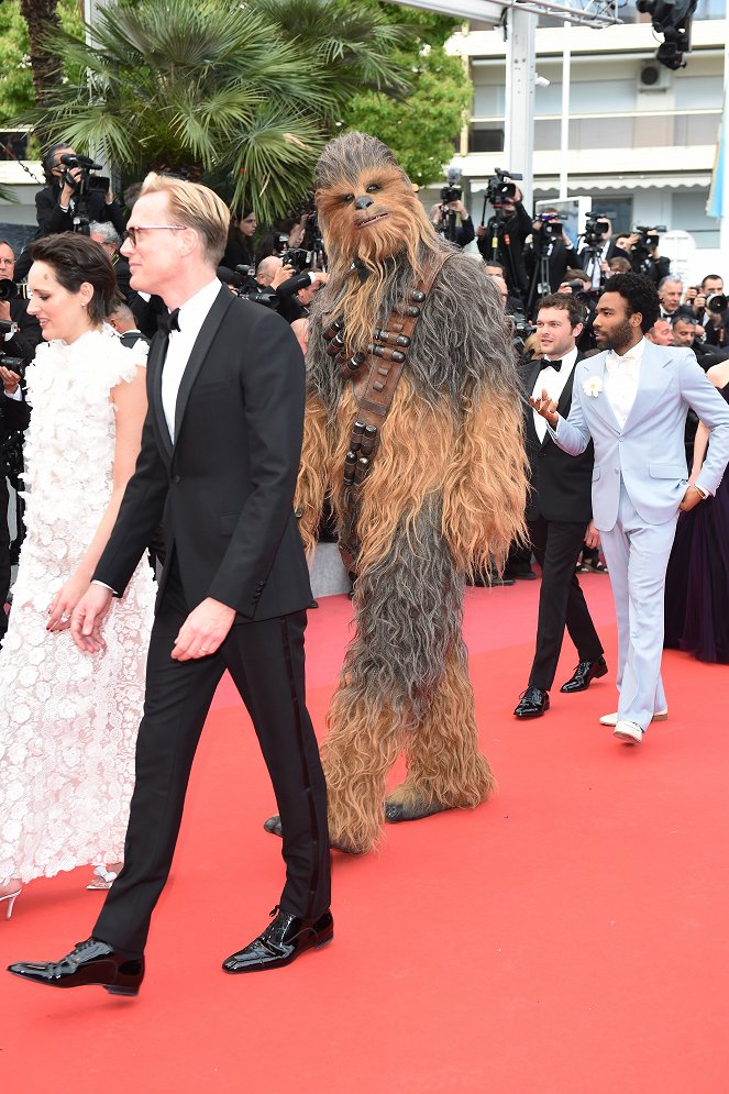 Solo: Star Wars Story - Z akcí - European Premiere of 'Solo: A Star Wars Story' at Palais des Festivals on May 15, 2018 in Cannes, France - Phoebe Waller-Bridge, Paul Bettany, Alden Ehrenreich, Donald Glover