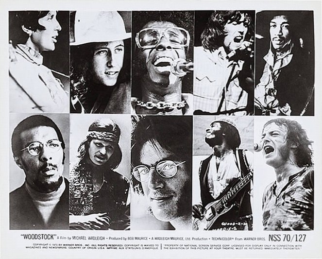 Woodstock - 3 päivää rauhaa, rakkautta, musiikkia - Mainoskuvat