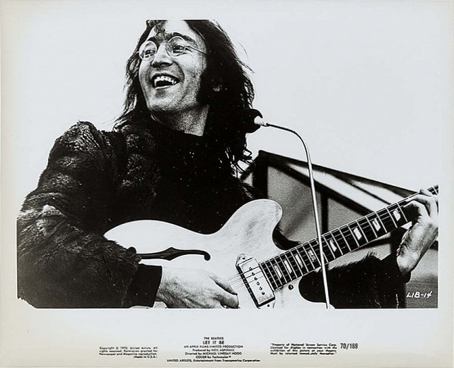 The Beatles: "Let It Be" - Mainoskuvat - John Lennon