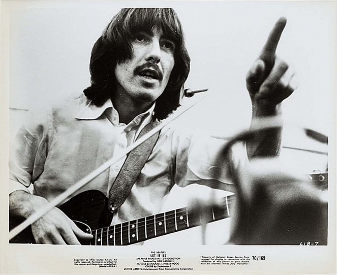 The Beatles: "Let It Be" - Mainoskuvat - George Harrison