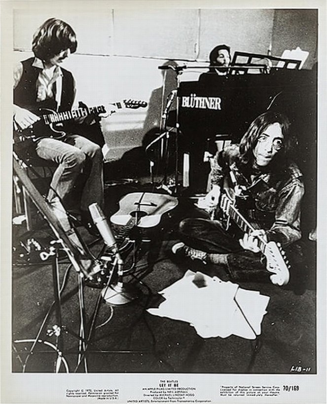 Improviso - Cartões lobby - George Harrison, Paul McCartney, John Lennon