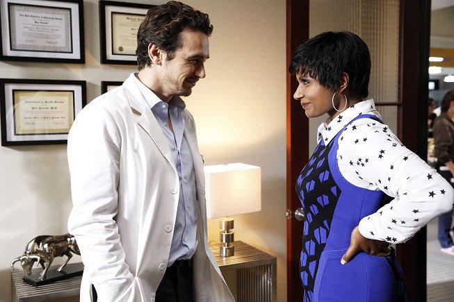The Mindy Project - Season 2 - All My Problems Solved Forever - Photos - James Franco, Mindy Kaling