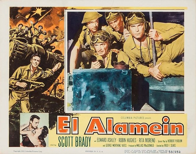 El Alaméin - Lobby Cards