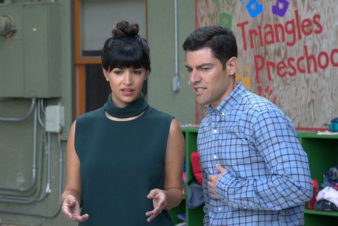 New Girl - Lillypads - Do filme - Hannah Simone, Max Greenfield