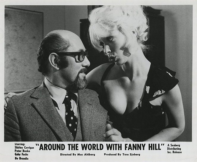 Le Tour du monde de Fanny Hill - Cartes de lobby - Shirley Corrigan