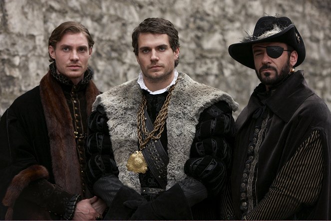 The Tudors - The Death of a Queen - Van film - Max Brown, Henry Cavill, Alan Van Sprang