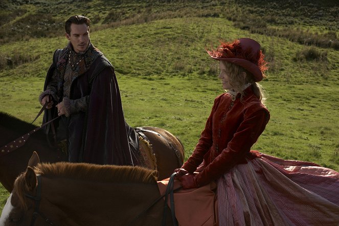Tudorovci - Smrt královny - Z filmu - Jonathan Rhys Meyers, Tamzin Merchant