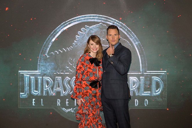 Jurassic World: Upadłe królestwo - Z imprez - First international premiere in Madrid, Spain on Monday, May 21st, 2018 - Bryce Dallas Howard, Chris Pratt