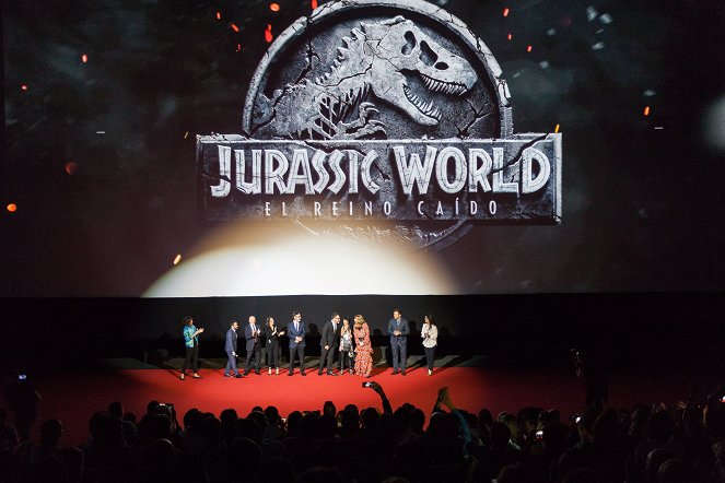 Jurassic World: Kaatunut valtakunta - Tapahtumista - First international premiere in Madrid, Spain on Monday, May 21st, 2018