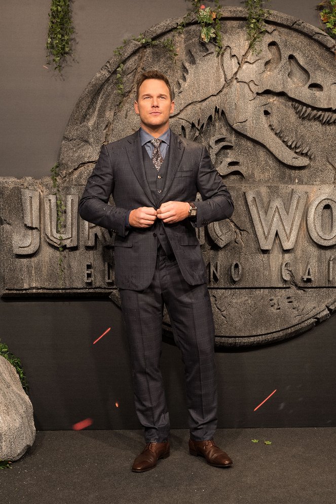 Jurassic World: Kaatunut valtakunta - Tapahtumista - First international premiere in Madrid, Spain on Monday, May 21st, 2018 - Chris Pratt