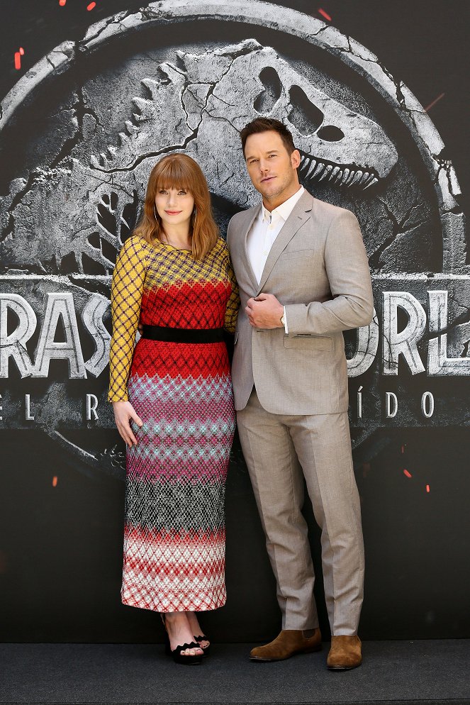 Jurassic World: Upadłe królestwo - Z imprez - First international premiere in Madrid, Spain on Monday, May 21st, 2018 - Bryce Dallas Howard, Chris Pratt