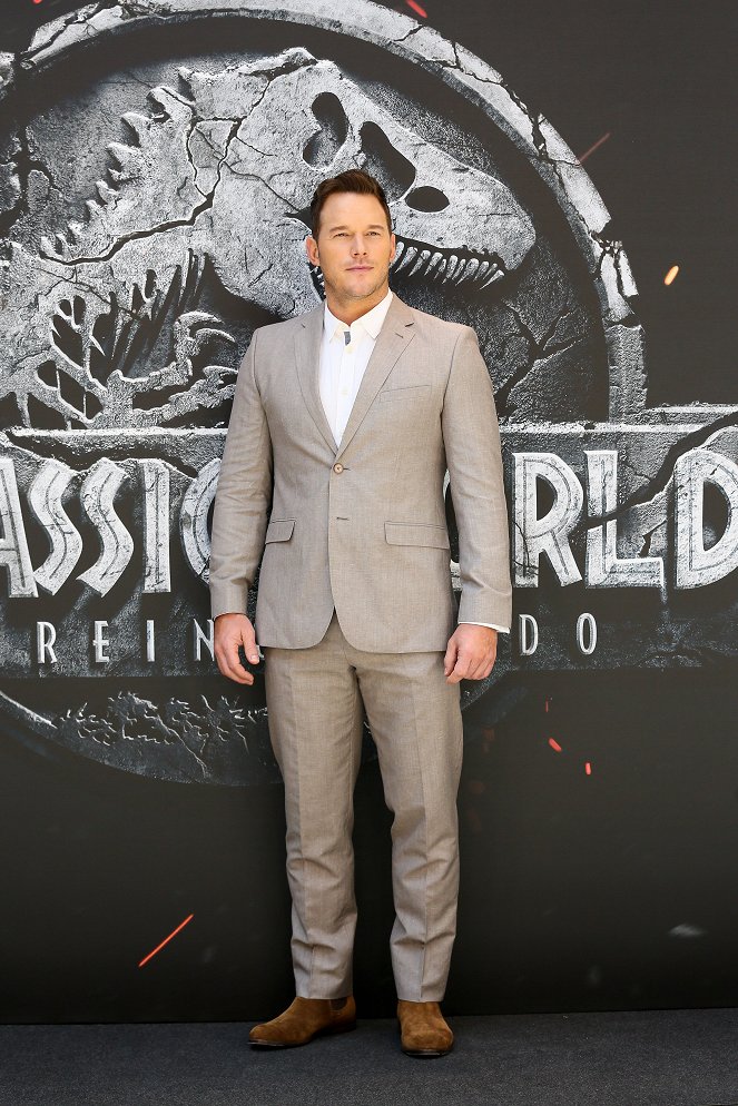 Jurassic World: Upadłe królestwo - Z imprez - First international premiere in Madrid, Spain on Monday, May 21st, 2018 - Chris Pratt