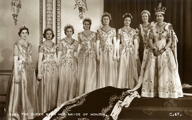II. Erzsébet megkoronázása - Filmfotók