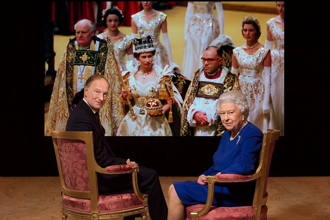 The Coronation - Z filmu - królowa Elżbieta II