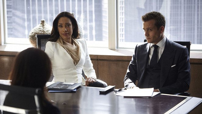 Suits - Season 3 - I Want You to Want Me - Photos - Gina Torres, Gabriel Macht