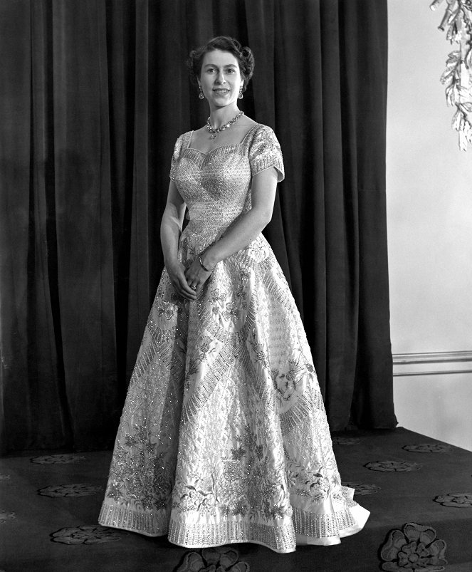 Královnina korunovace - Z filmu - královna Alžběta II.