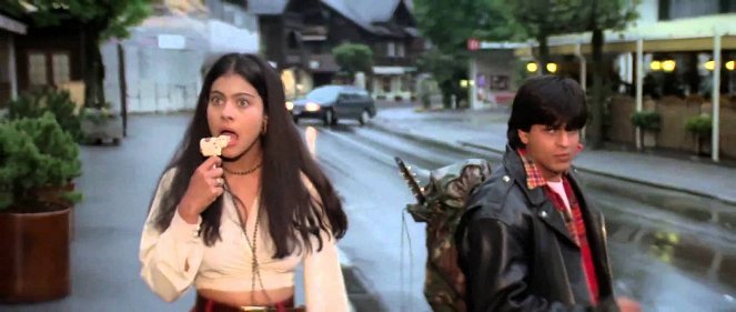 Statečné srdce získá nevěstu - Z filmu - Kajol, Shahrukh Khan