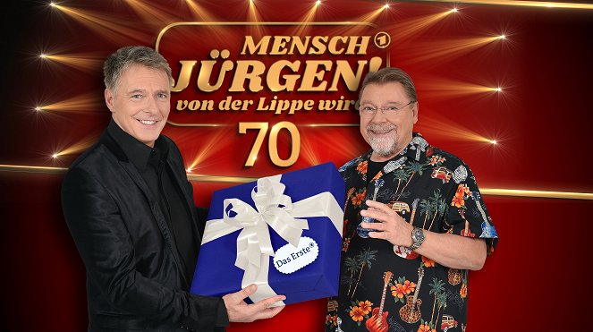 Mensch Jürgen! von der Lippe wird 70 - Promokuvat - Jörg Pilawa, Jürgen von der Lippe