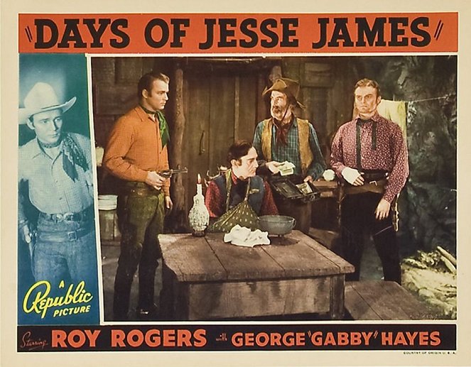Days of Jesse James - Lobbykarten