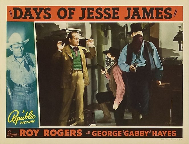 Days of Jesse James - Fotocromos
