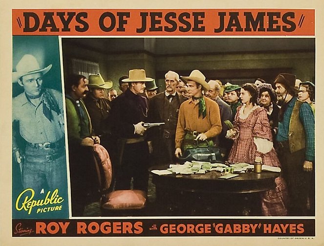 Days of Jesse James - Lobby karty