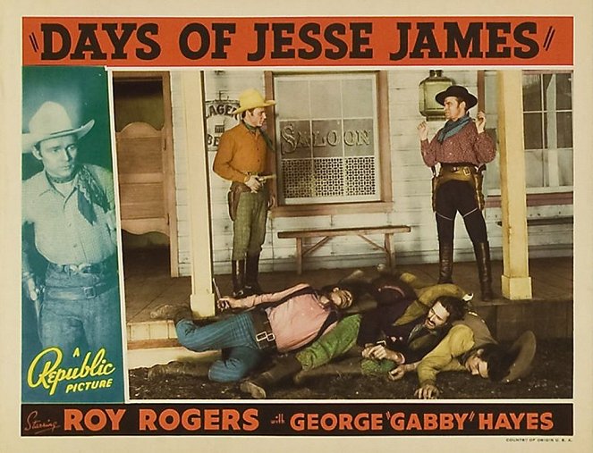 À la poursuite de Jesse James - Cartes de lobby
