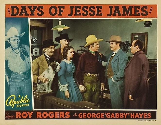 Days of Jesse James - Cartões lobby