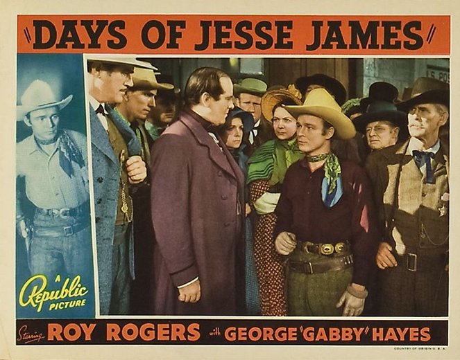 Days of Jesse James - Lobby karty