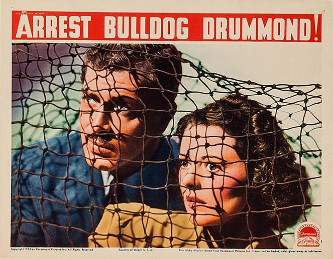 Arrest Bulldog Drummond - Fotocromos