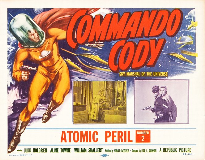 Commando Cody: Sky Marshal of the Universe - Cartões lobby