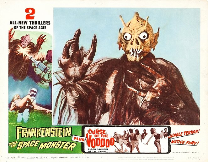 Frankenstein Meets the Space Monster - Fotocromos