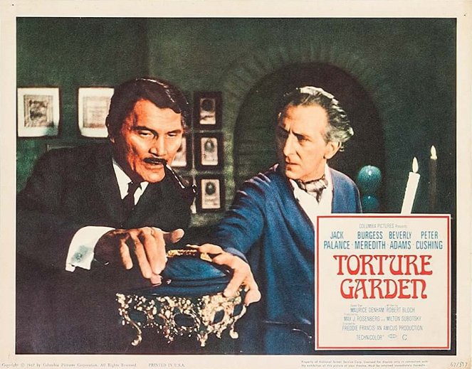 Torture Garden - Mainoskuvat - Jack Palance, Peter Cushing