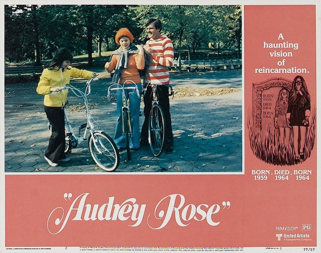 As Duas Vidas de Audrey Rose - Cartões lobby