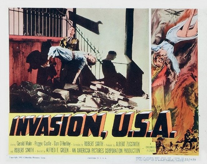 Invasion, U.S.A. - Cartes de lobby