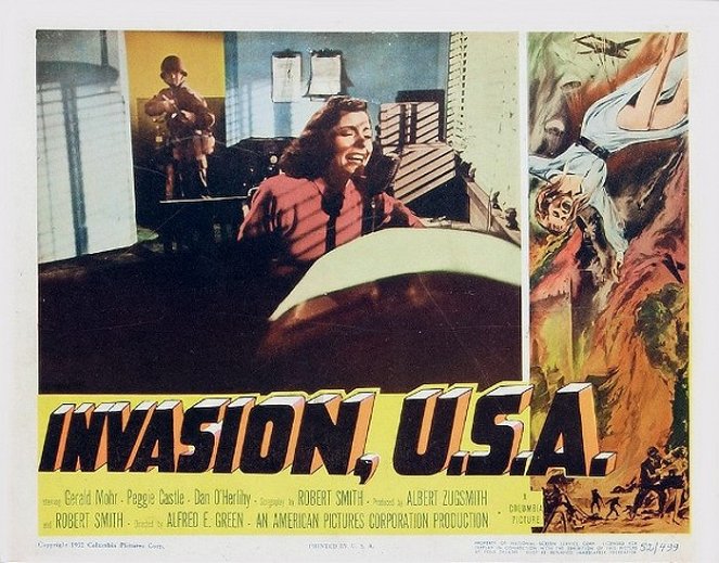 Invasion, U.S.A. - Cartões lobby