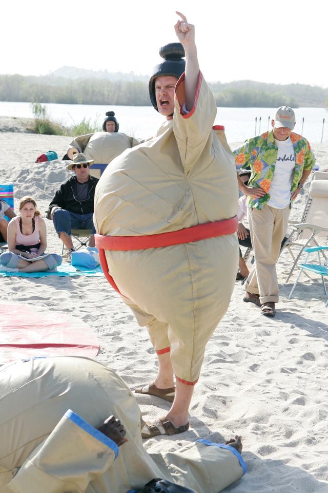 The Office (U.S.) - Beach Games - Photos - Jenna Fischer, Rainn Wilson