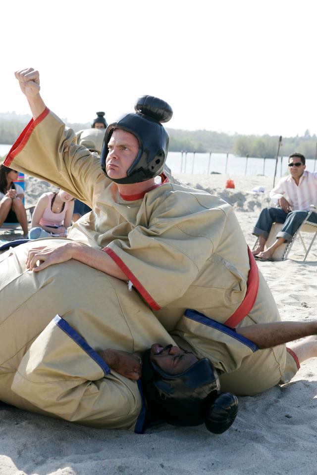 Das Büro - Strandspiele - Filmfotos - Rainn Wilson