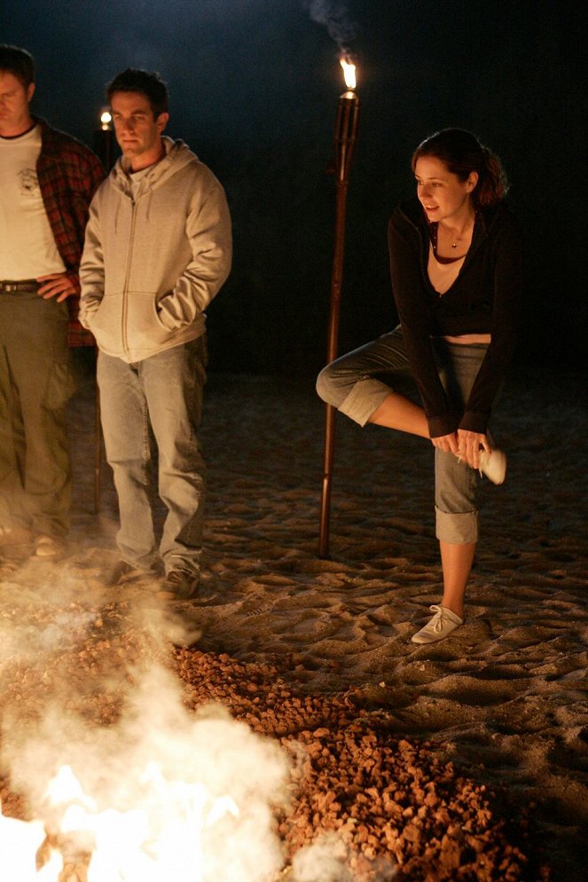 A hivatal - Verseny a strandon - Filmfotók - B.J. Novak, Jenna Fischer