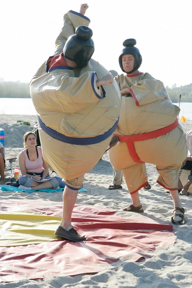 Das Büro - Season 3 - Strandspiele - Filmfotos - Jenna Fischer, Rainn Wilson
