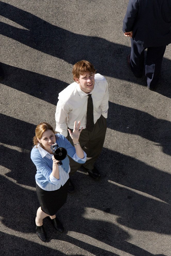 A hivatal - Biztonsági tréning - Filmfotók - Jenna Fischer, John Krasinski