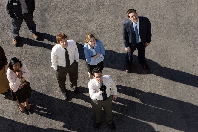 The Office - Prevención de riesgos laborales - De la película - Mindy Kaling, John Krasinski, Jenna Fischer, B.J. Novak, Ed Helms