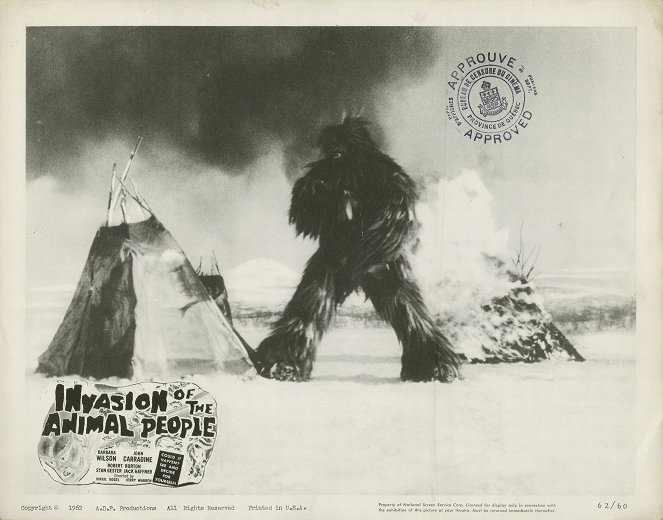 Invasion of the Animal People - Lobby Cards