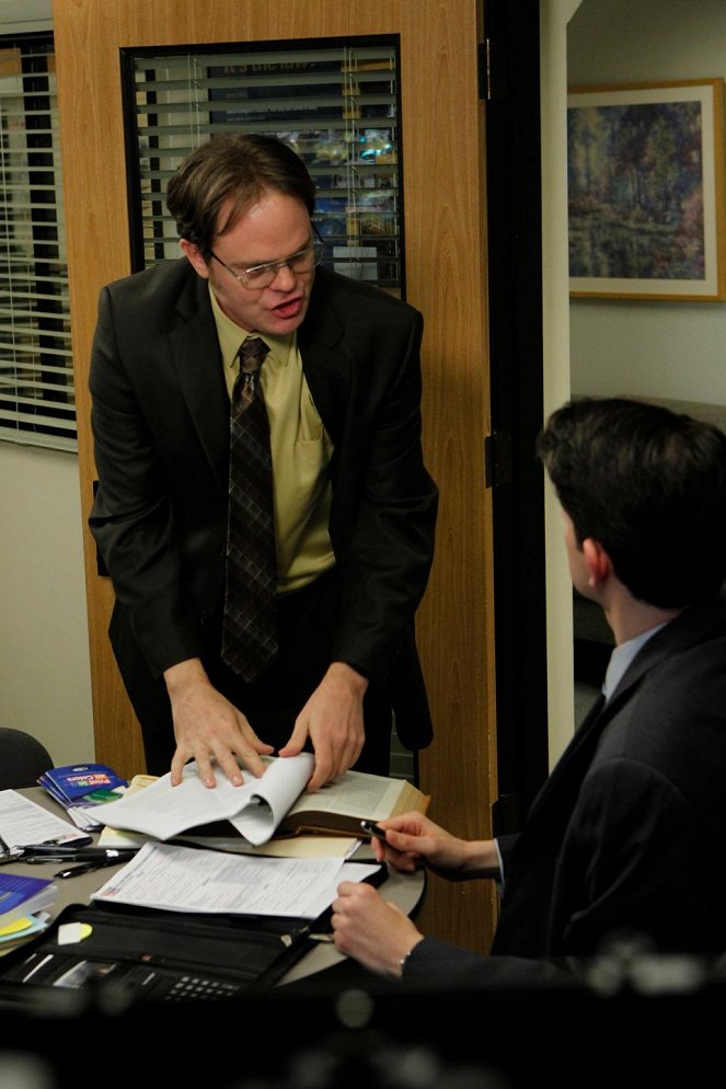The Office - Season 6 - Body Language - Van film - Rainn Wilson