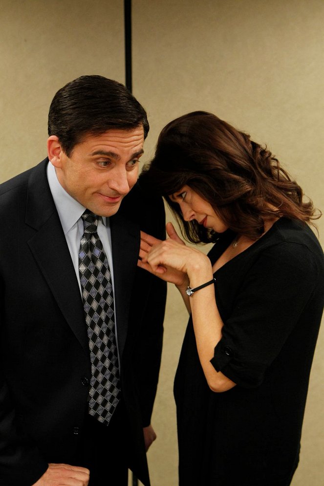 The Office - Season 6 - Body Language - Van film - Steve Carell, Amy Pietz