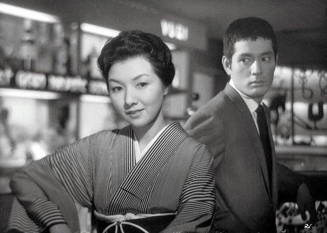 Onna ga kaidan o agaru toki - Filmfotos - Hideko Takamine, Tatsuya Nakadai