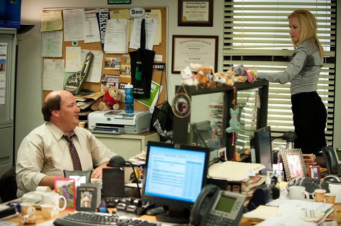 The Office - La sastrería - De la película - Brian Baumgartner, Angela Kinsey