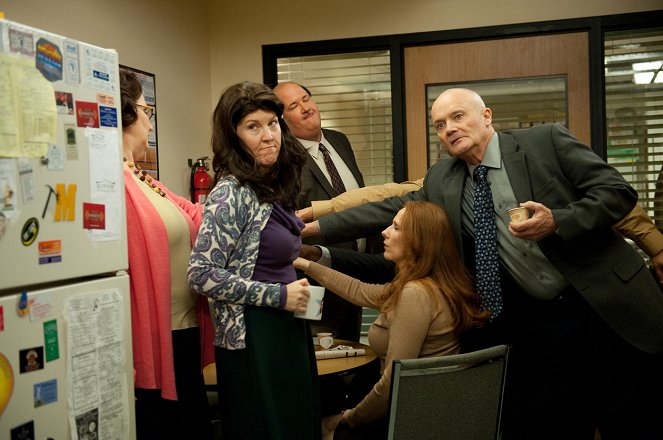 The Office - Un p'tit café - Film - Angela Kinsey, Brian Baumgartner, Catherine Tate, Creed Bratton
