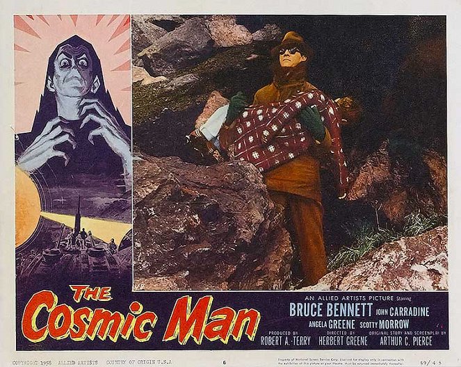 The Cosmic Man - Mainoskuvat