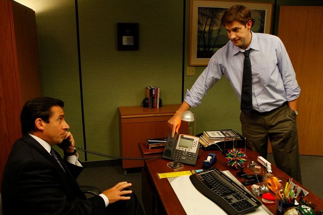 The Office - Season 6 - Cotilleo - De la película - Steve Carell, John Krasinski